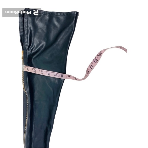 Azalea Wang Vegan Leather Thigh High Stiletto Boots 8​ - Picture 15 of 15